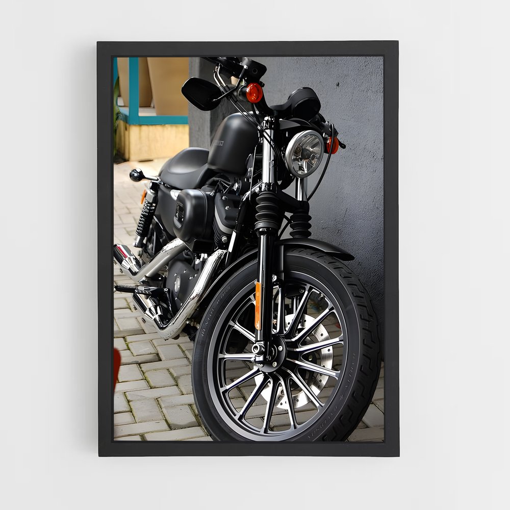 Poster Fer Robuste – affiche Harley-Davidson (vue 2)